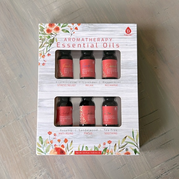 🆕 Pursonic Aromatherapy Essential Oils. Sealed. NWT. - Picture 1 of 10